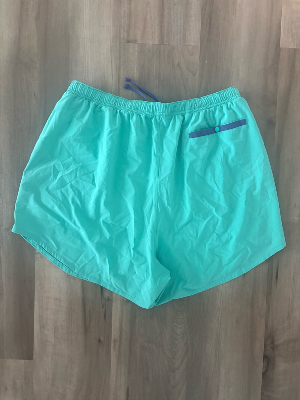 Patagonia Women’s Turquoise Athletic Shorts size large - Picture 3 of 3